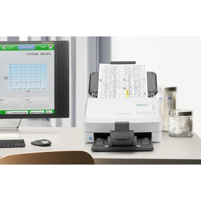 HP - ScanJet Enterprise Flow 7000 s3 Escáner alimentado con hojas 600 x 600 DPI A4 Blanco