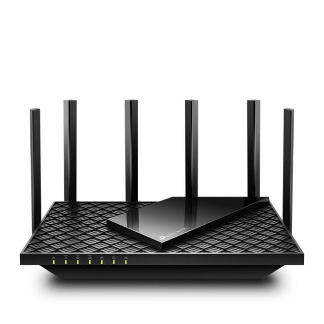 TP-Link - Archer AXE75 router inalámbrico Gigabit Ethernet Tribanda (2.4 GHz / 5 GHz / 6 GHz) Negro