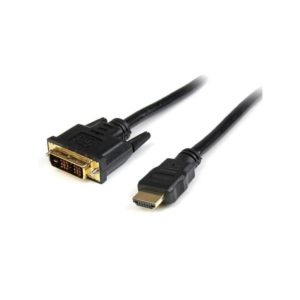 StarTech.com - Cable HDMI a DVI 2m - DVI-D Macho - HDMI Macho - Adaptador - Negro