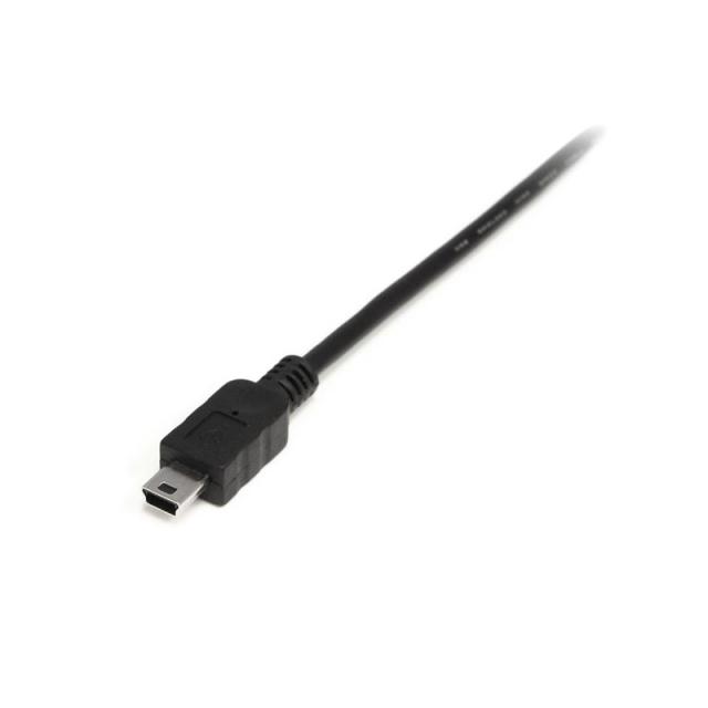 StarTech.com - Cable USB de 2m para Cámara - 1x USB A Macho - 1x Mini USB B Macho - Adaptador Negro