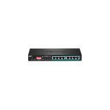 Trendnet - TPE-LG80 switch No administrado Gigabit Ethernet (10/100/1000) Energía sobre Ethernet (PoE) Negro