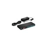 Trendnet - TPE-LG80 switch No administrado Gigabit Ethernet (10/100/1000) Energía sobre Ethernet (PoE) Negro