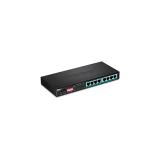 Trendnet - TPE-LG80 switch No administrado Gigabit Ethernet (10/100/1000) Energía sobre Ethernet (PoE) Negro