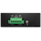 Trendnet - TI-PE80 switch No administrado Fast Ethernet (10/100) Energía sobre Ethernet (PoE) Negro