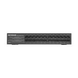 NETGEAR - GS324 No administrado Gigabit Ethernet (10/100/1000) Negro