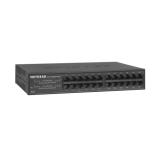 NETGEAR - GS324 No administrado Gigabit Ethernet (10/100/1000) Negro