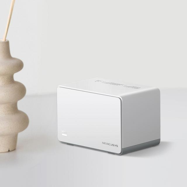 Mercusys - HALO H70X (2-PACK) Doble banda (2,4 GHz / 5 GHz) Wi-Fi 6 (802.11ax) Blanco 3 Interno