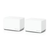 Mercusys - HALO H70X (2-PACK) Doble banda (2,4 GHz / 5 GHz) Wi-Fi 6 (802.11ax) Blanco 3 Interno