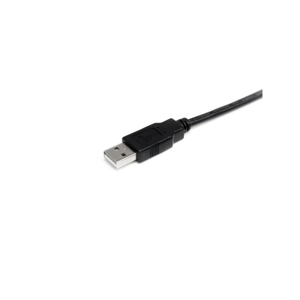 StarTech.com - Cable de 1m USB 2.0 Alta Velocidad Macho a Macho USB A - Negro
