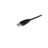 StarTech.com - Cable de 1m USB 2.0 Alta Velocidad Macho a Macho USB A - Negro