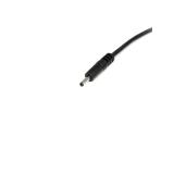 StarTech.com - Cable Adaptador de Alimentación de 90cm USB a Conector Coaxial Tipo H 5V DC - Macho a Macho