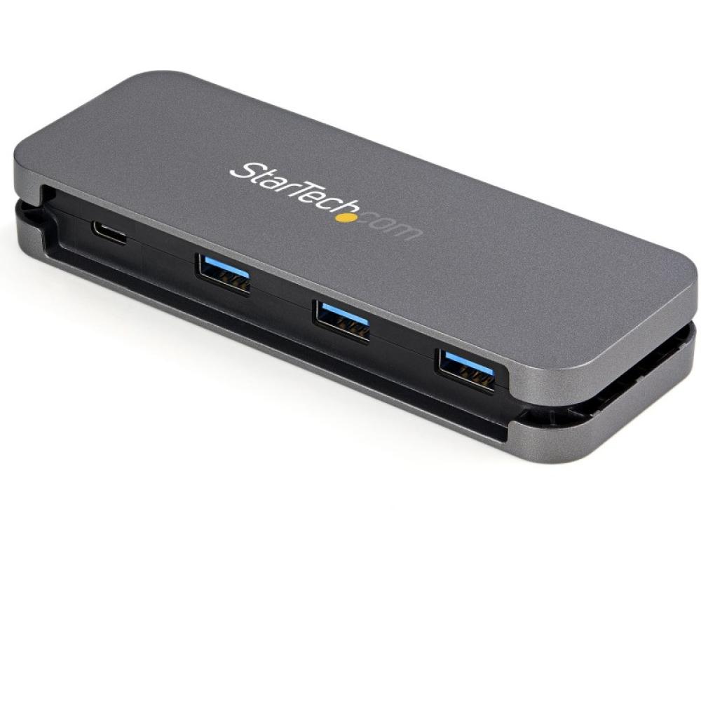StarTech.com - Hub USB C de 4 Puertos - 3 USB-A 1 USB-C - Ladrón USB 3.0 Tipo C (USB 3.2 Gen 1) - Alimentado por el Bus - Hub Ad