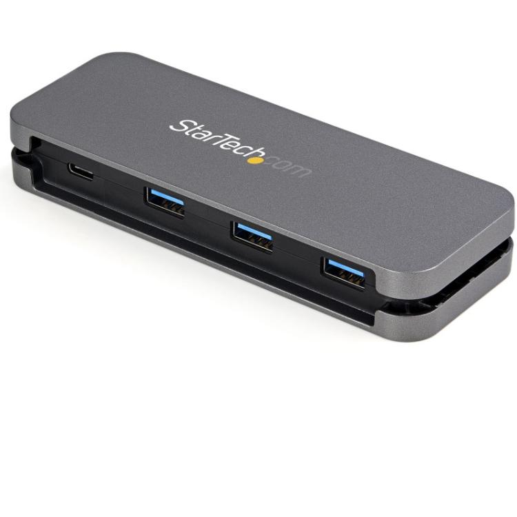 StarTech.com - Hub USB C de 4 Puertos - 3 USB-A 1 USB-C - Ladrón USB 3.0 Tipo C (USB 3.2 Gen 1) - Alimentado por el Bus - Hub Ad