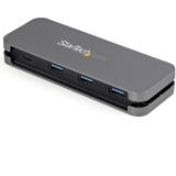 StarTech.com - Hub USB C de 4 Puertos - 3 USB-A 1 USB-C - Ladrón USB 3.0 Tipo C (USB 3.2 Gen 1) - Alimentado por el Bus - Hub Ad