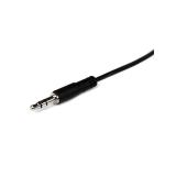 StarTech.com - Cable de 1m de Extensión Alargador de Auriculares Mini-Jack 3,5mm 3 pines Macho a Hembra