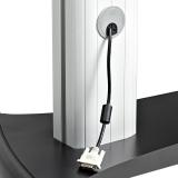 StarTech.com - STNDMTVDUO soporte para TV 152,4 cm (60") Negro, Plata