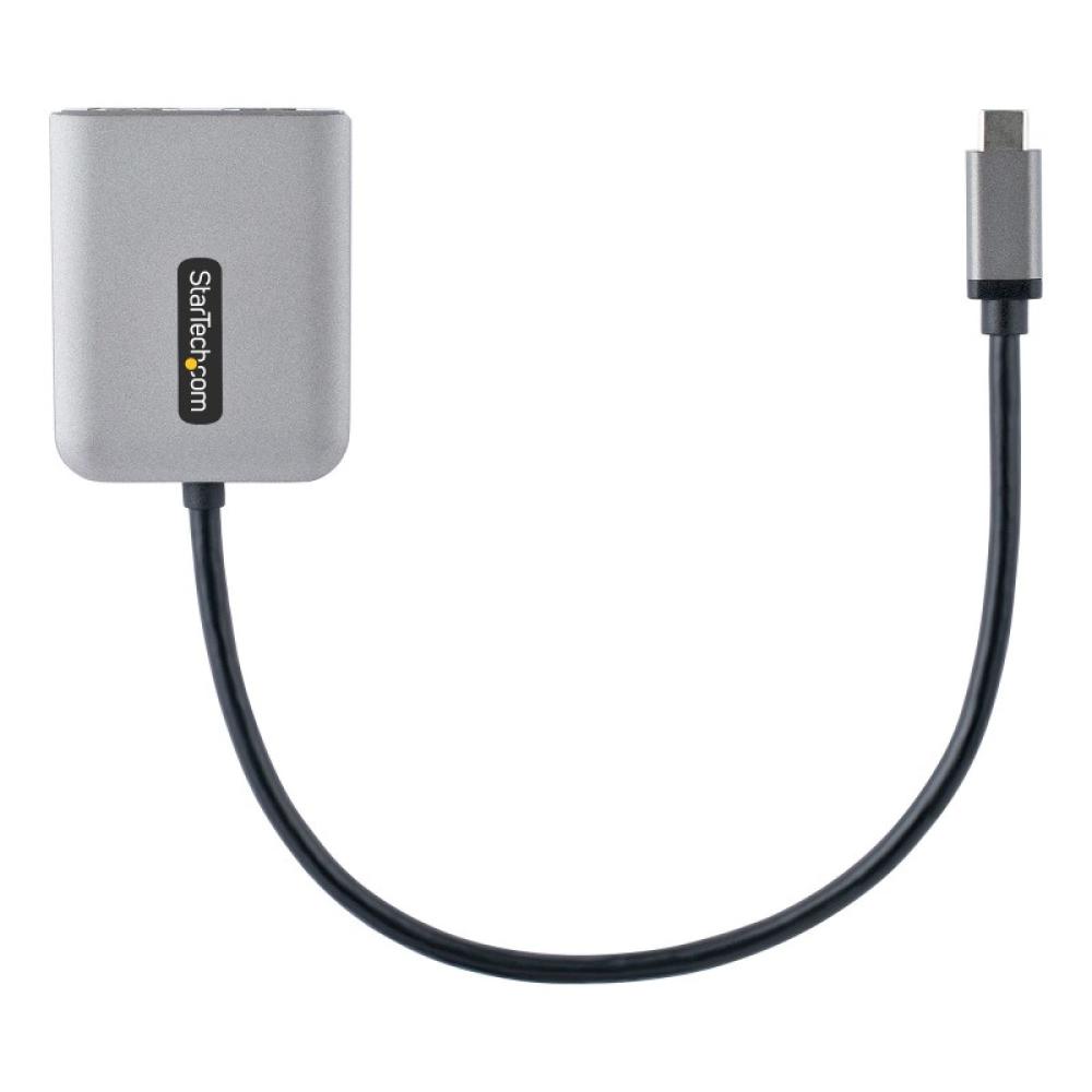 StarTech.com - Adaptador USB-C a HDMI Doble - Hub MST USB Tipo C - Divisor Extensor de Monitor HDMI 4K 60Hz para Portátil - HDR