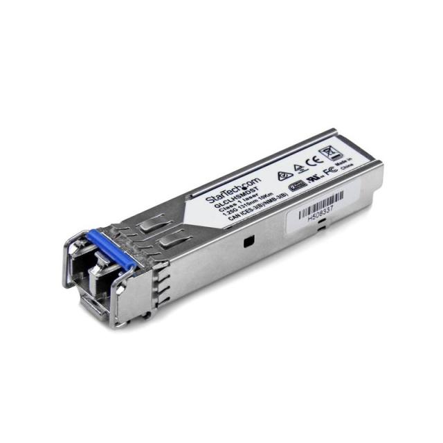 StarTech.com - Módulo Transceptor SFP Compatible con Cisco GLC-LH-SMD - 1000BASE-LX/LH - Monomodo 1GbE - SFP Ethernet Gigabit 1G