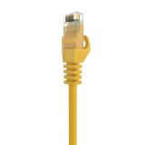 AISENS - Cable de Red Latiguillo RJ45 LSZH Cat.6A 500 Mhz UTP AWG24, Amarillo, 0.5M