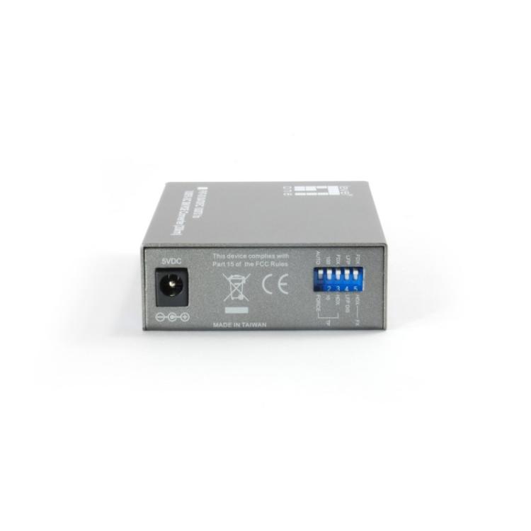 LevelOne - Convertidor SC SMF 10/100BASE-TX a 100BASE-FX PoE PD