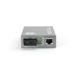 LevelOne - Convertidor SC SMF 10/100BASE-TX a 100BASE-FX PoE PD