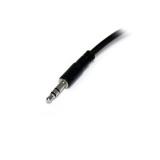 StarTech.com - Adaptador Divisor de Auriculares Mini-Jack 3,5mm 3 pines Macho a 2x Mini-Jack 3 pines Hembra