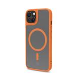 Celly - Magmatt funda para teléfono móvil 17 cm (6.7") Transparente, Amarillo - MAGMATT1026YL