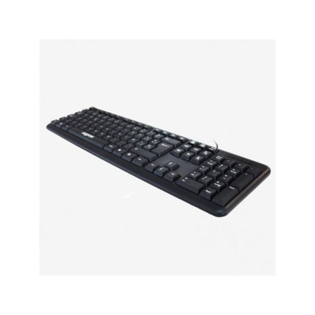 Approx - APPMX220 teclado Oficina USB QWERTY Español Negro