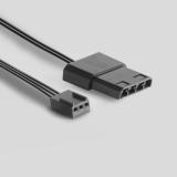 Mars Gaming - MFDUO, Kit 2 Ventiladores FRGB Rainbow 360°, Ultra-silencioso, Doble Conexión 3PIN + 4PIN, Negro