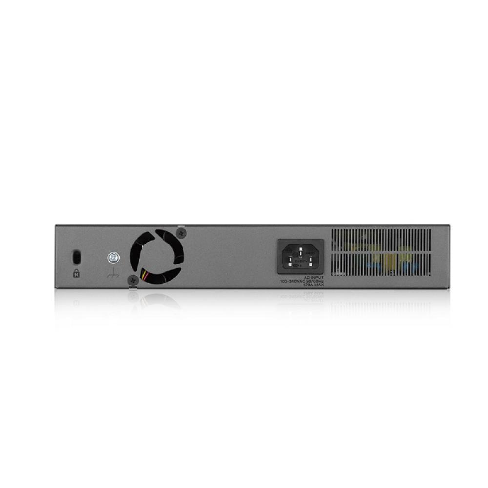 Zyxel - GS1350-12HP-EU0101F switch Gestionado L2 Gigabit Ethernet (10/100/1000) Energía sobre Ethernet (PoE) Gris