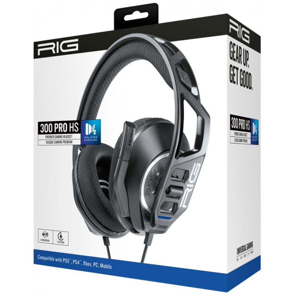 NACON - RIG 300 PRO HS Auriculares Alámbrico Diadema Juego Negro