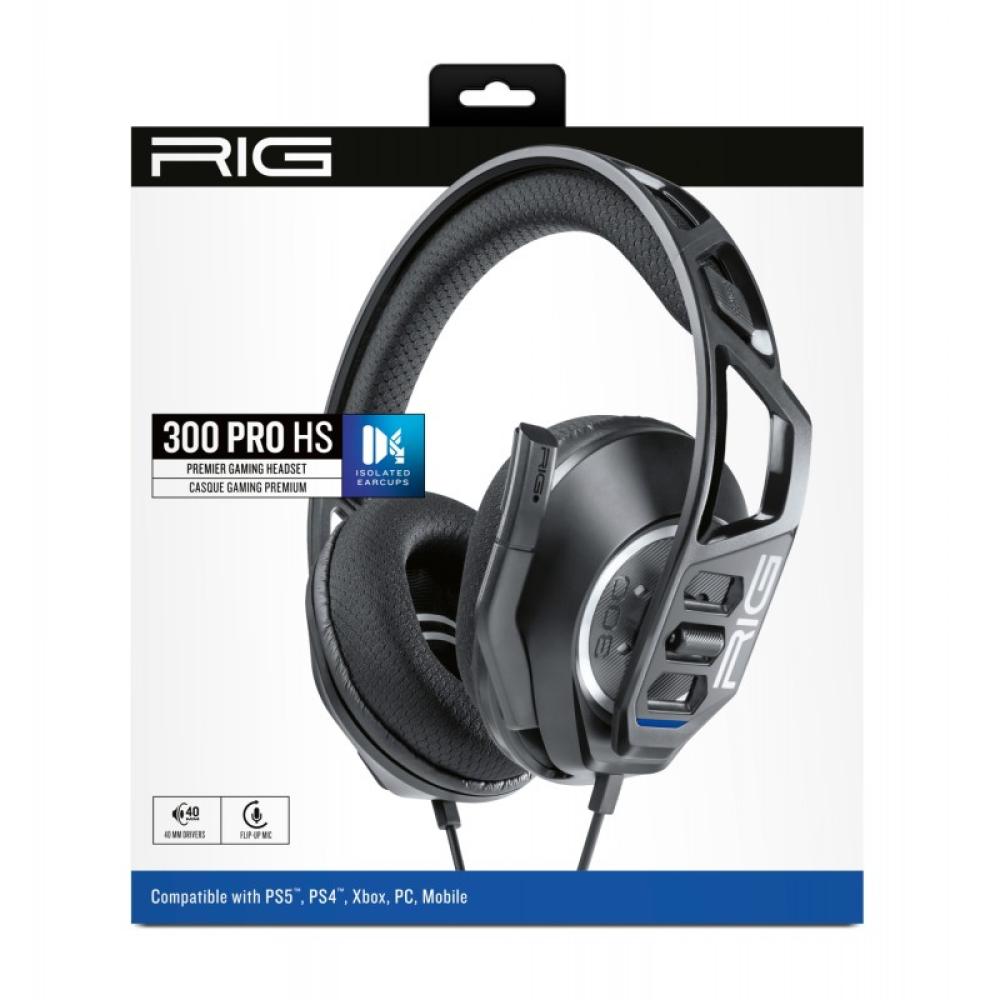 NACON - RIG 300 PRO HS Auriculares Alámbrico Diadema Juego Negro