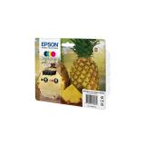 Epson - 604XL cartucho de tinta 4 pieza(s) Original Alto rendimiento (XL) Negro, Cian, Magenta, Amarillo - C13T10H64010