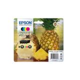 Epson - 604XL cartucho de tinta 4 pieza(s) Original Alto rendimiento (XL) Negro, Cian, Magenta, Amarillo - C13T10H64010