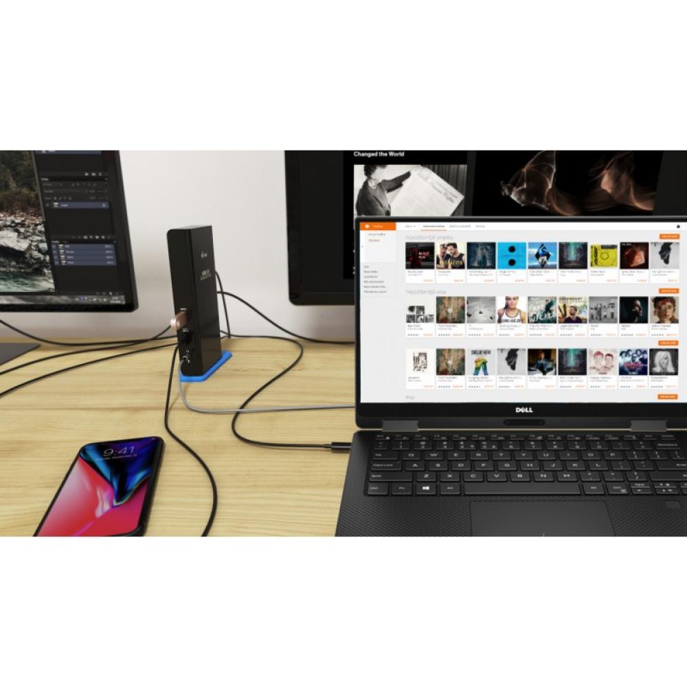i-tec - USB 3.0/USB-C Dual HDMI Docking Station
