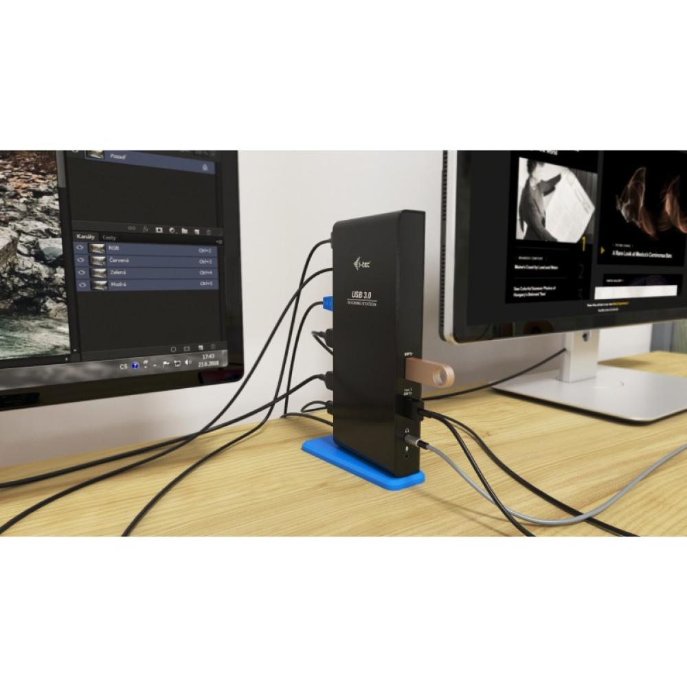 i-tec - USB 3.0/USB-C Dual HDMI Docking Station