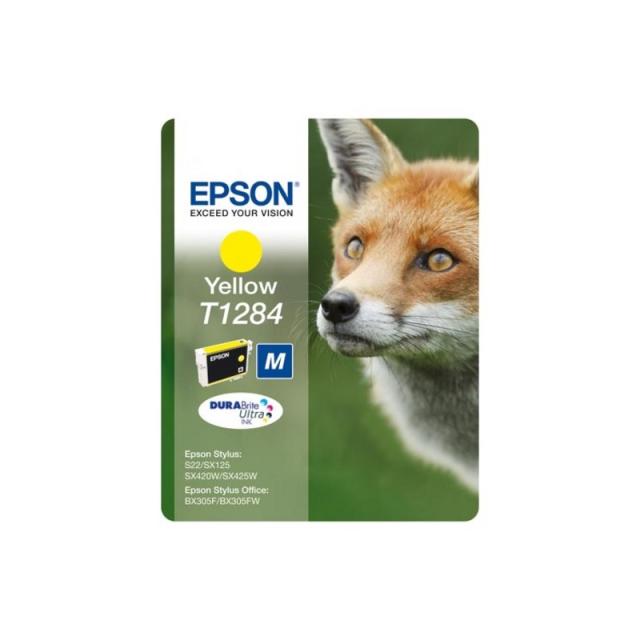 Epson - Fox Cartucho T1284 amarillo - C13T12844011