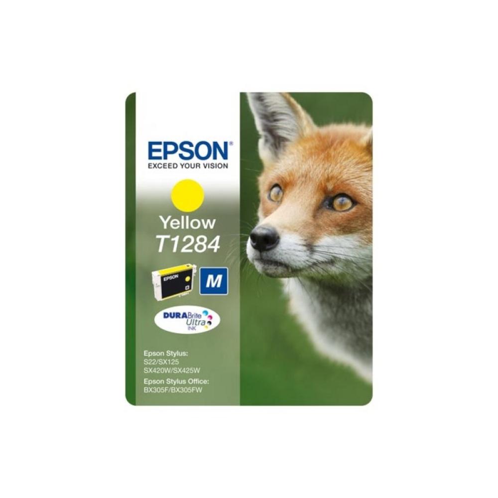 Epson - Fox Cartucho T1284 amarillo - C13T12844011