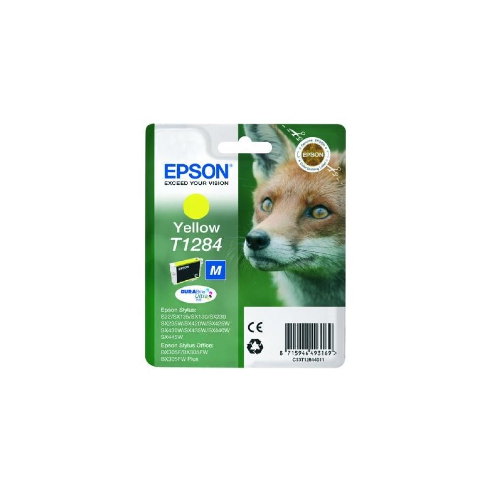 Epson - Fox Cartucho T1284 amarillo - C13T12844011