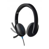 Logitech - 981-000480 auricular y casco Auriculares Alámbrico Diadema Oficina/Centro de llamadas USB tipo A Negro