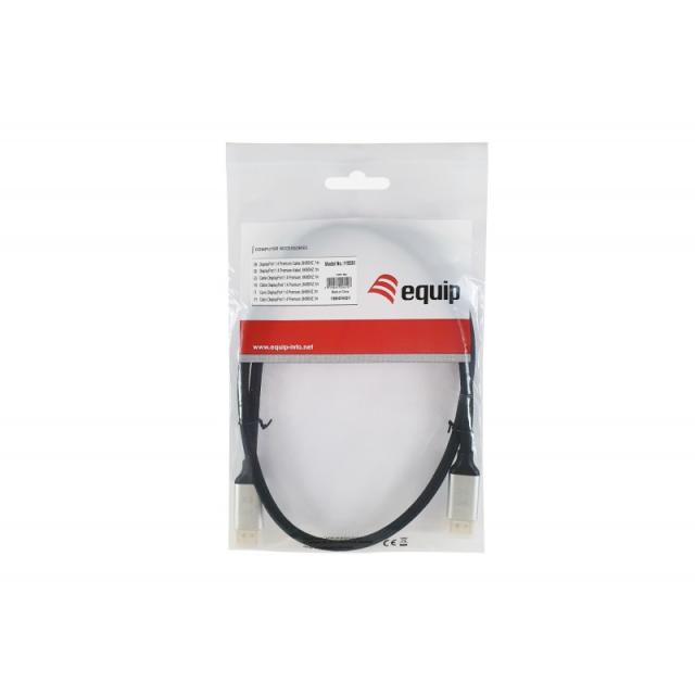 Equip - 119263 Cable DisplayPort 1.4 Premium, 3,0 m, 8K/60 Hz