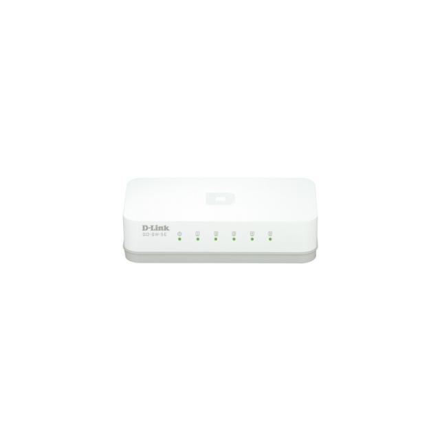 D-Link - GO-SW-5E switch No administrado Fast Ethernet (10/100) Blanco