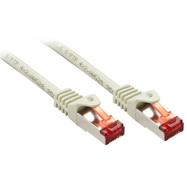 Lindy - 47345 cable de red Gris 0,3 m Cat6 S/FTP (S-STP)
