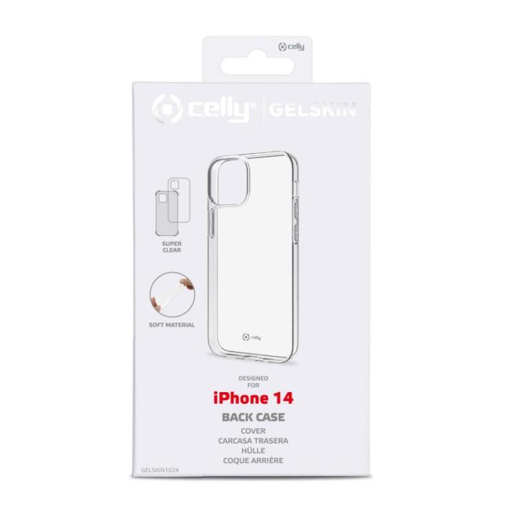 Celly - Gelskin funda para teléfono móvil 15,5 cm (6.1") Transparente - GELSKIN1024