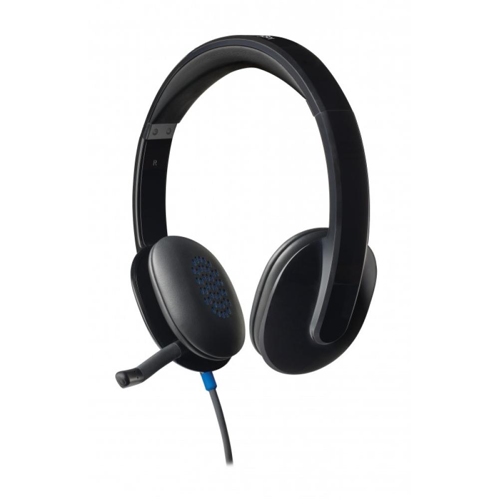Logitech - 981-000480 auricular y casco Auriculares Alámbrico Diadema Oficina/Centro de llamadas USB tipo A Negro