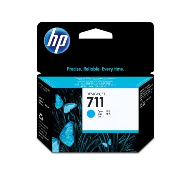 HP - Cartucho de tinta DesignJet 711 cian de 29 ml