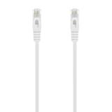 AISENS - Cable de Red Latiguillo RJ45 LSZH Cat.6A 500 Mhz UTP AWG24, Blanco, 30CM