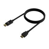 AISENS - A125-0551 adaptador de cable de vídeo 1,5 m DisplayPort HDMI tipo A (Estándar) Negro