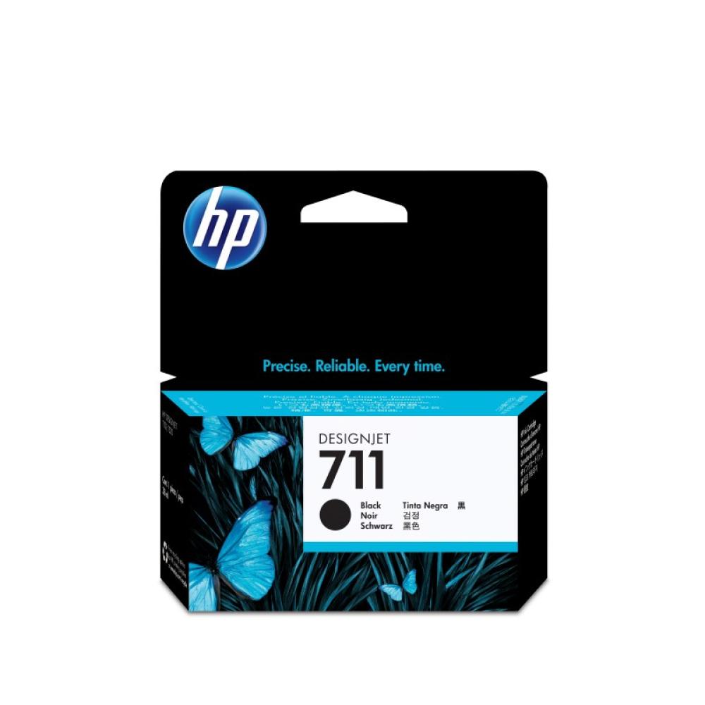 HP - Cartucho de tinta DesignJet 711 negro de 38 ml