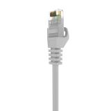 AISENS - Cable de Red Latiguillo RJ45 LSZH Cat.6A 500 Mhz UTP AWG24, Gris, 30CM